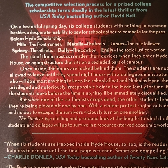 The Finalists by David Bell - Picture 5 of 5